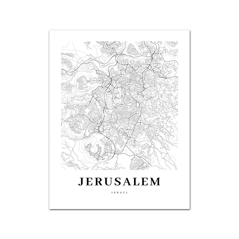 Карта Иерусалима дуLike печать на холсте лауреат премии в сирина набокова поэт из иерусалима елена игнатова