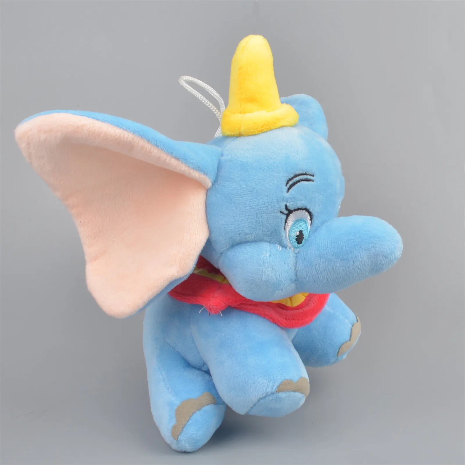 25 см милый синий Dumbo плюшевый игрушечный маленький кулон прекрасный Peluche