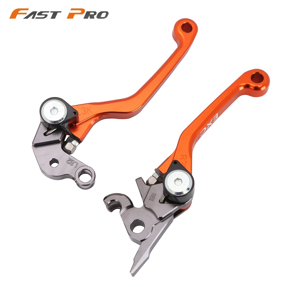 Мотоциклетные ручки тормоза и сцепления обработанные на станке с ЧПУ для KTM 125 144