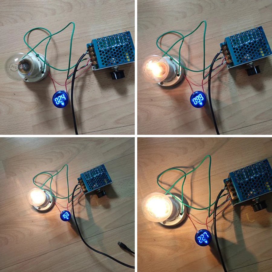 Тиристорный регулятор скорости переменного тока электронный напряжения с