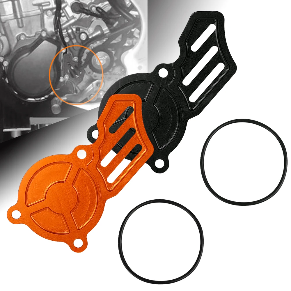 

Motocycle for F8175P1 250 SX-F Factory Edition 2016 2016 US 250SX-F Factory Edition Billet Left Oil Pump Cover Guard Dirt Bike