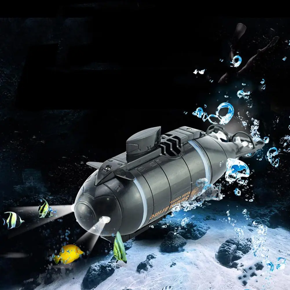 Обновленная версия Happycow 777-216 мини радиоуправляемая подводная лодка скоростная