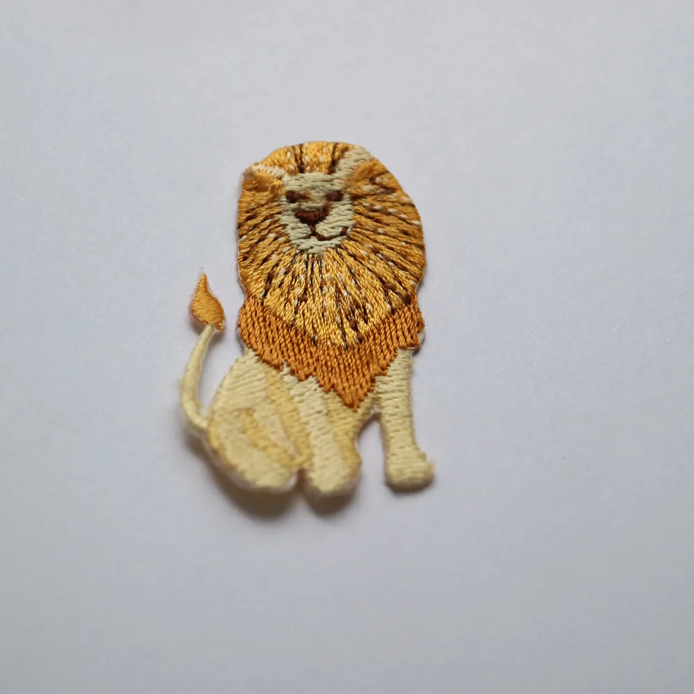 Модные термоклейкие нашивки для одежды 5 шт./компл. вышивка с милыми животными