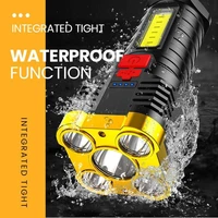 led flashlight super bright waterproof handheld flashlight camping accessories for camping outdoor xr hot