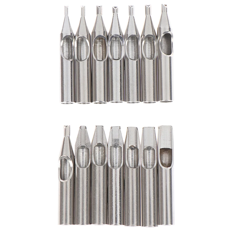 

304 Stainless Steel Tattoo Nozzle Needles Tips Kit Tattoo Nozzle Tips Diamond Tip For Tattoo Needles Permanent Makeup