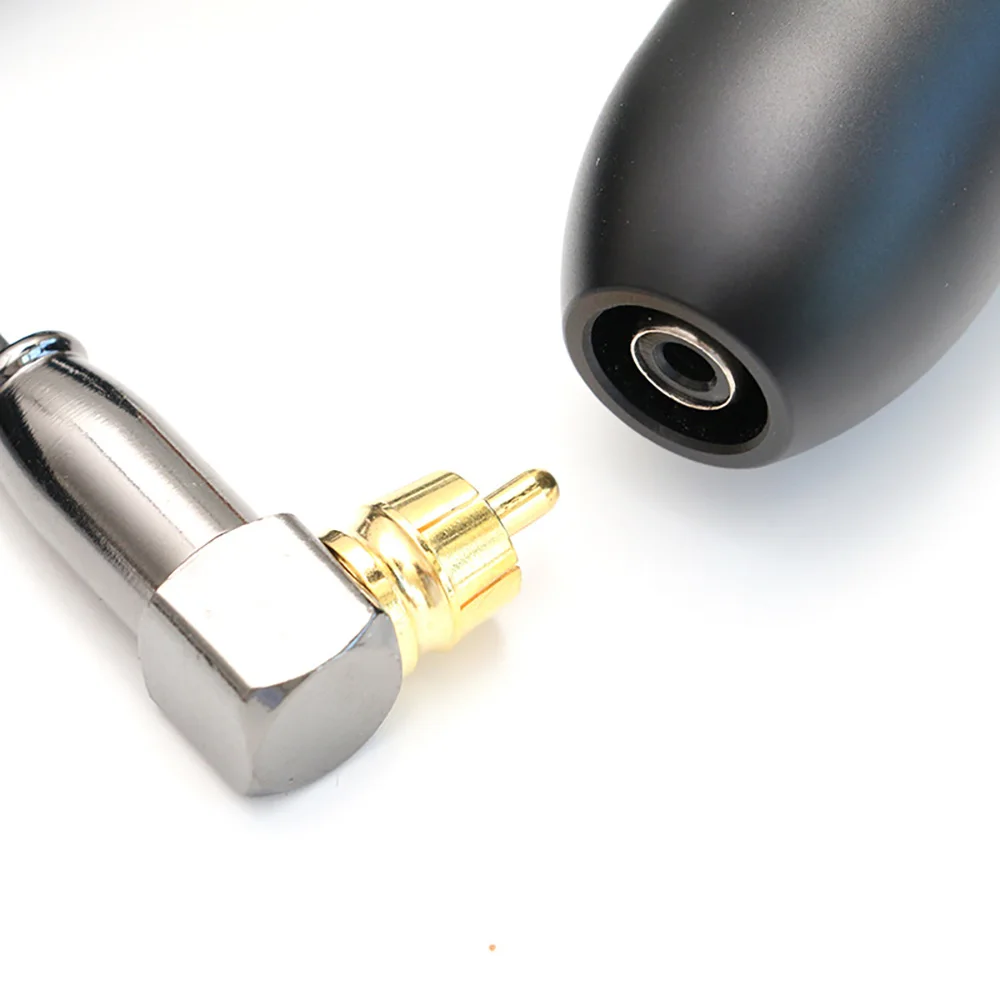 

Вращающаяся электрическая тату-ручка, 11000 об/мин, мощная черная Точная коробка с верхней и нижней крышкой + мотор для линии RCA, портативная тату-машинка