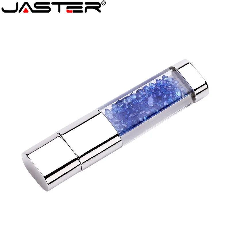 JASTER, кристальная флешка, usb флеш-накопитель, карта памяти, цветная флешка, 4 ГБ, 8 ГБ, 16 ГБ, 32 ГБ, 64 ГБ, свадебный подарок