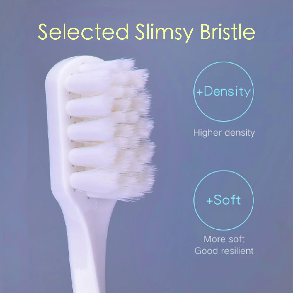 Y Kelin Новая зубная а с высокой плотностью Мягкая ухода за деснами парная teethbrush