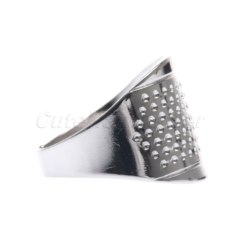 Наперсток в виде кольца с регулировкой размера диаметр 2.0 см / 0.78 &quot инструмент