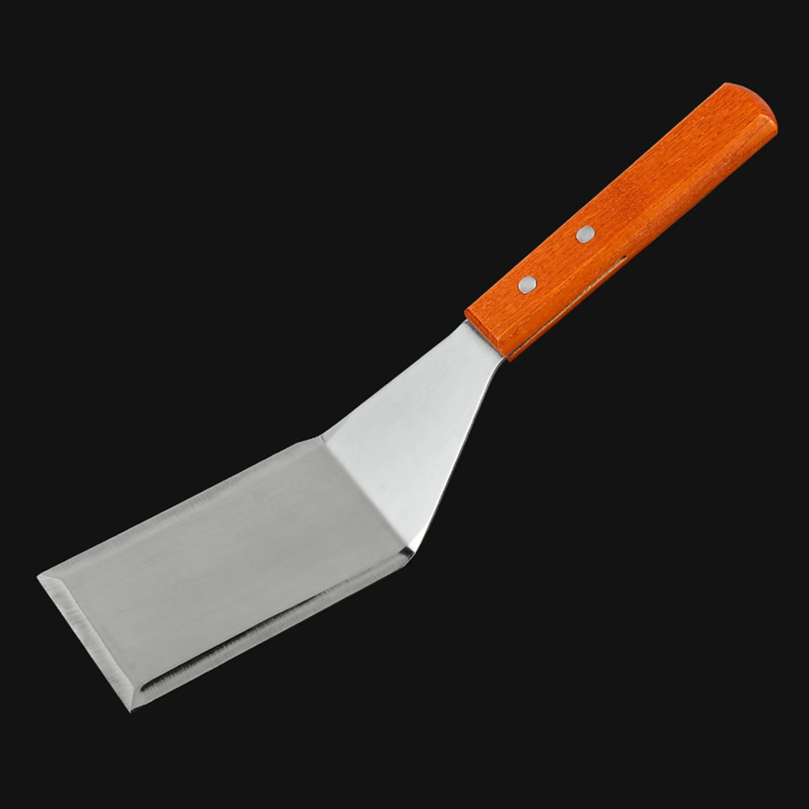 Frying Spatula Scraper Wooden Pizza Paddle Pastry Tools Stainless Steel Kitchen Baking Tool | Дом и сад
