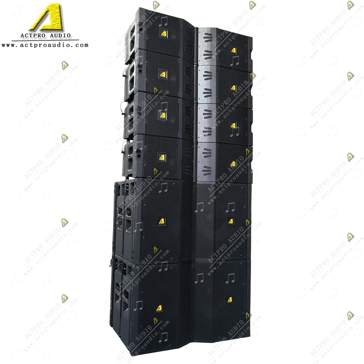 V20 three way double 10 inch 18 subwoofer line array speaker system Professional audio | Электроника