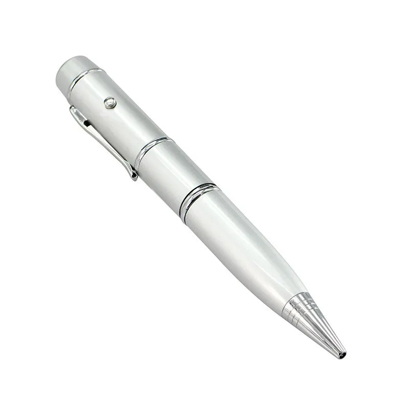 Пользовательский логотип вашей компании световая лазерная ручка Форма USB флэш