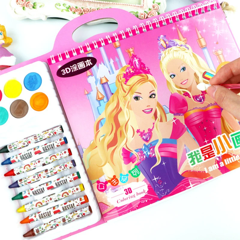 Доска для рисования по методу Монтессори детские игрушки книжка-раскраска