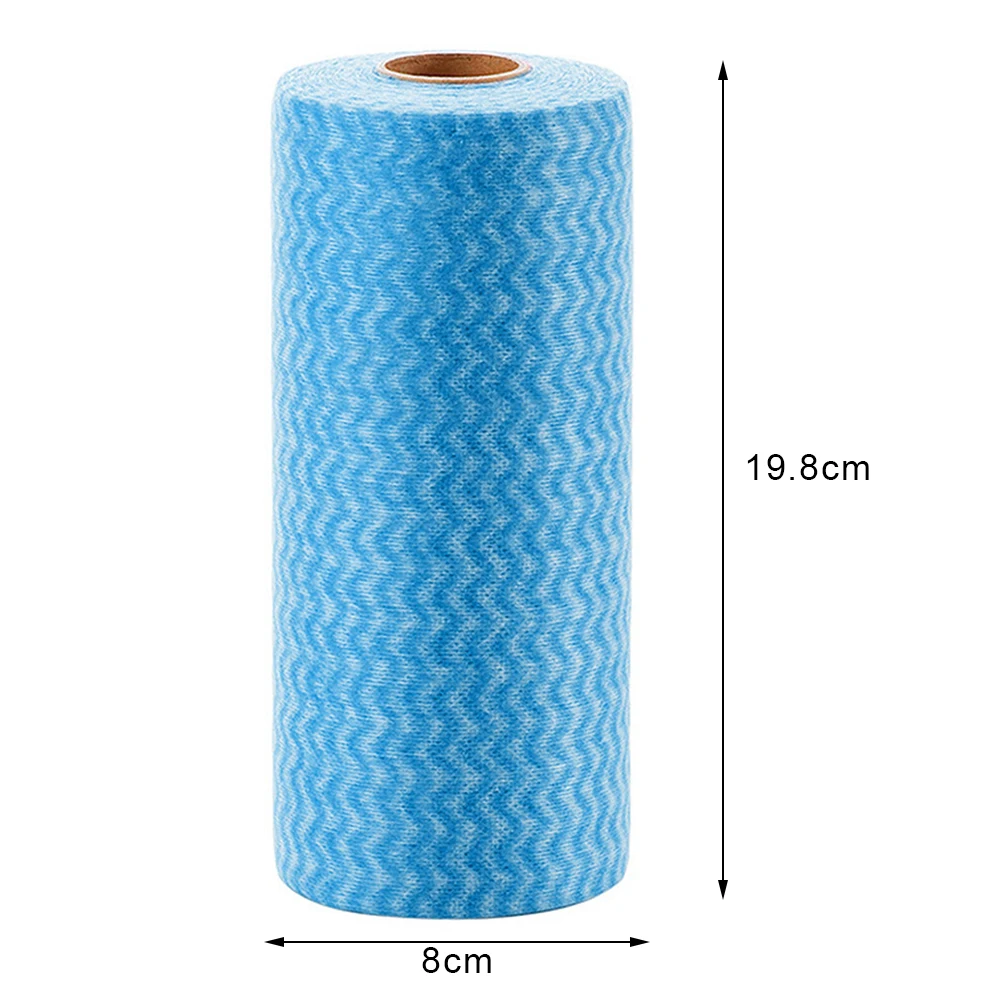 

2020 Disposable Non-woven Fabric Kitchen Cleaning Towel Duster Cloth Tableware Dish Washing Rag Kitchen Towel Household Tools