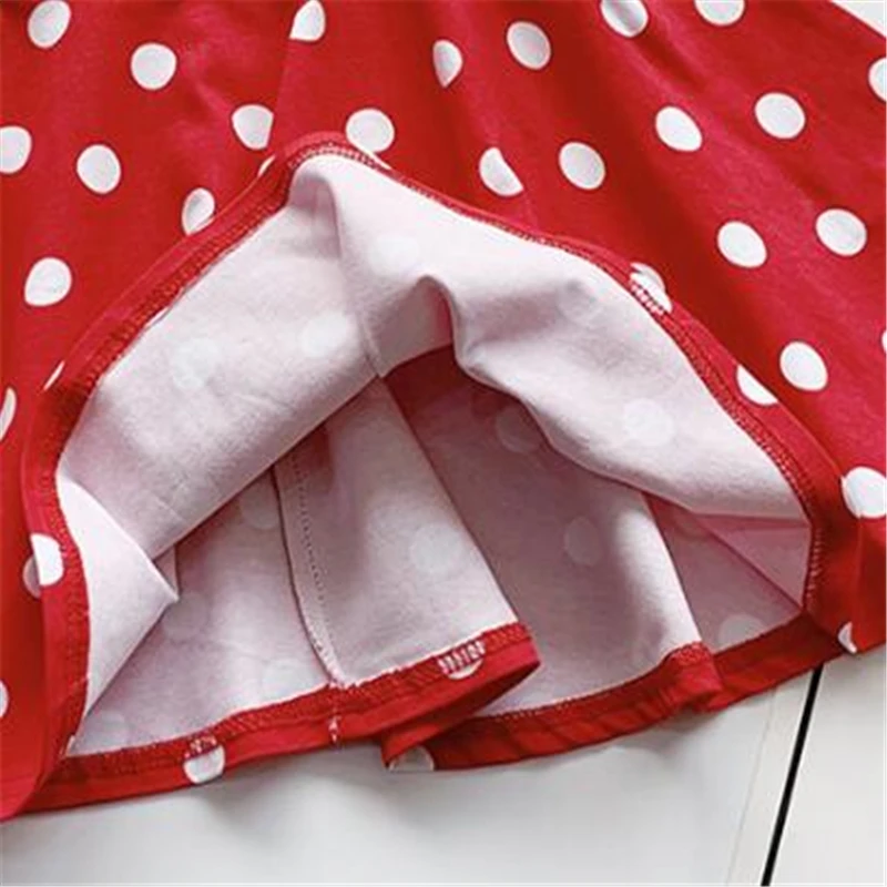 Летние платья для маленьких девочек с героями Диснея Детские комплекты одежды