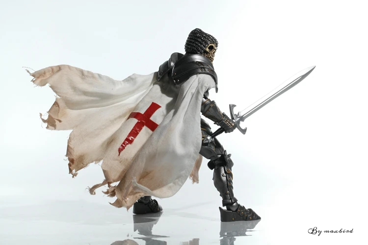 

Spot Knight Mythic Legion diy Skeleton Undead Crusade Cloak Set Model for 7 action figure