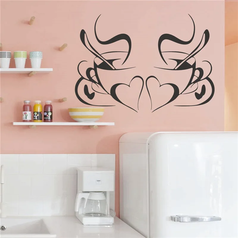 Обои Fad настенные наклейки столовые сердца фотообои для кухни виниловое