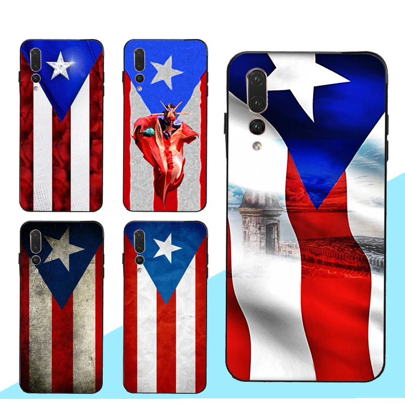 Пуэрто Рико Флаг чехол для Huawei Честь 10i 9 10 20 Lite 8X 9X 7C 7A Pro 8A 8C 8S Y9 Y6 Y7 2019 Nova/5T|Бамперы| |
