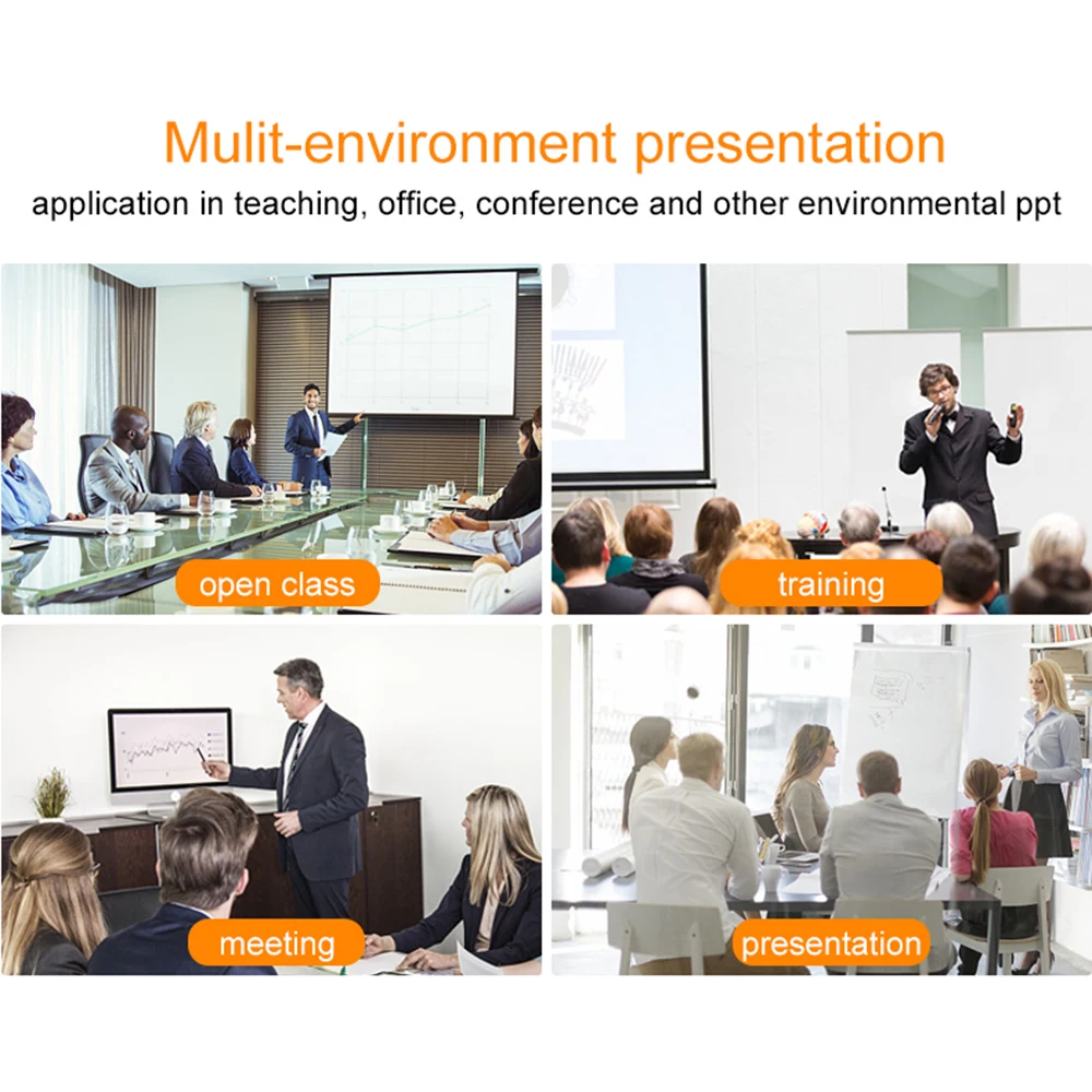 AAO Powerpoint Flip Pen Page Turning 2 4G беспроводной Презентер Pan для Windows Linux Mac пульт