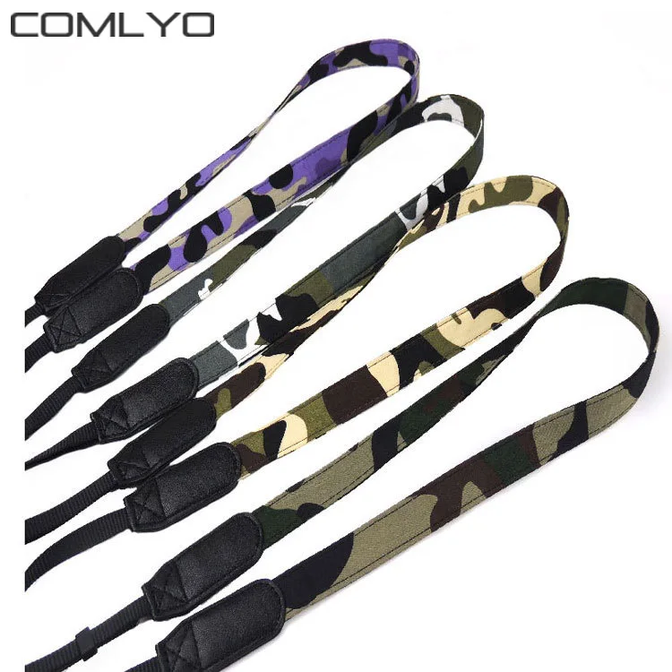 Наружный Камуфляжный плечевой ремень ремешок для камеры шейный фотоаппарата SLR