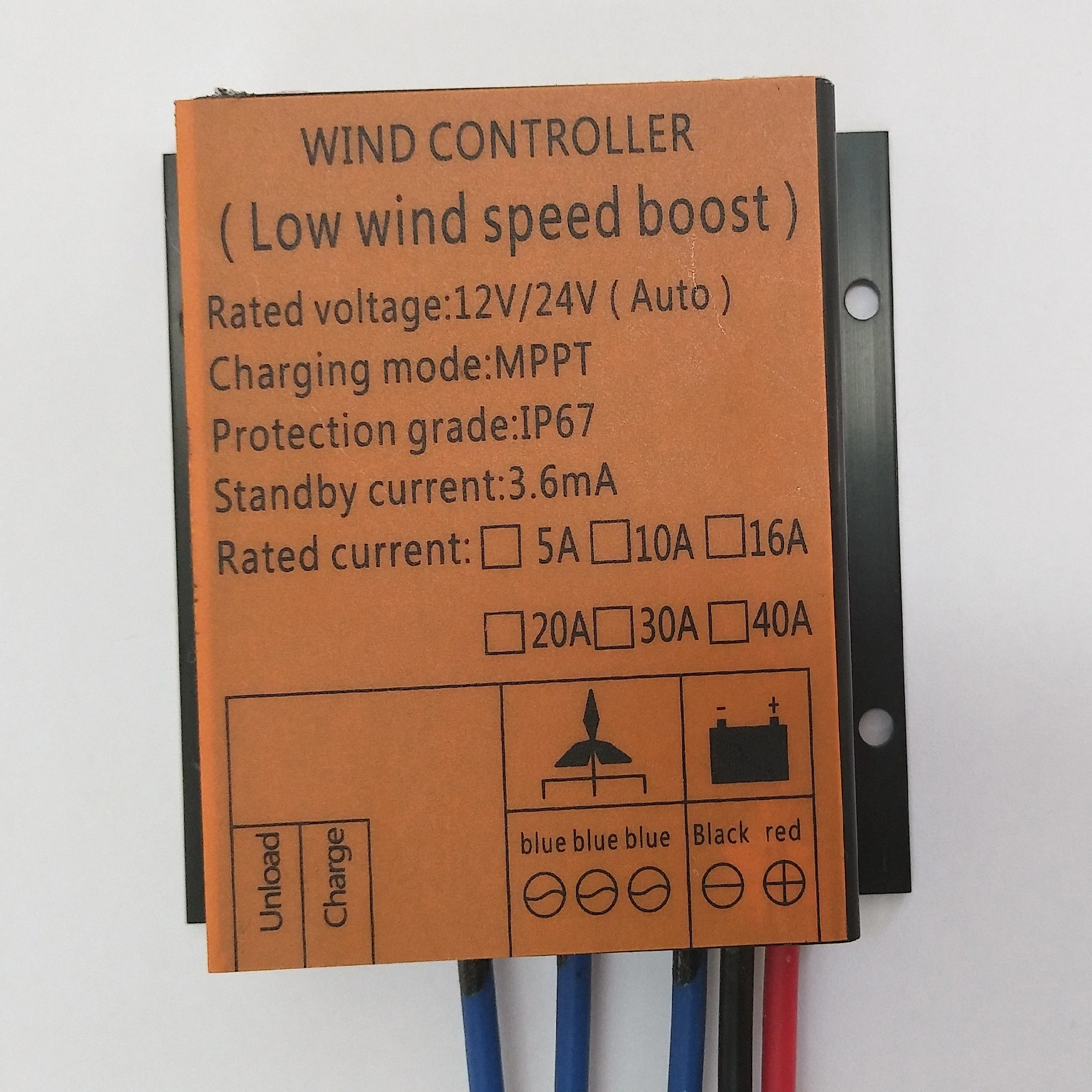 Factory price 400w MPPT low wind speed Charging Waterproof charge controller 12V 24V for turbine generator | Обустройство дома