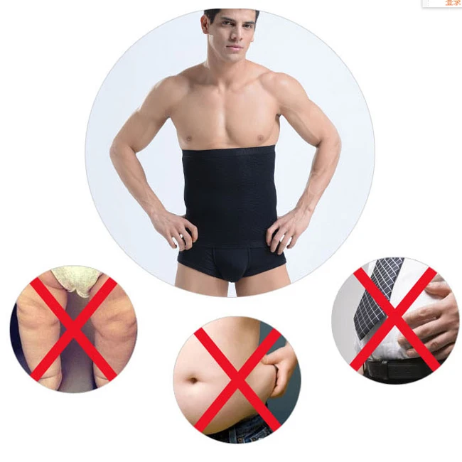Hot Sale Corset Beer Belly Cellulite Burner Tummy Control Stomach Girdle Body Shaper Men Slimming Waist Trimmer Belt Bigsweety | Мужская