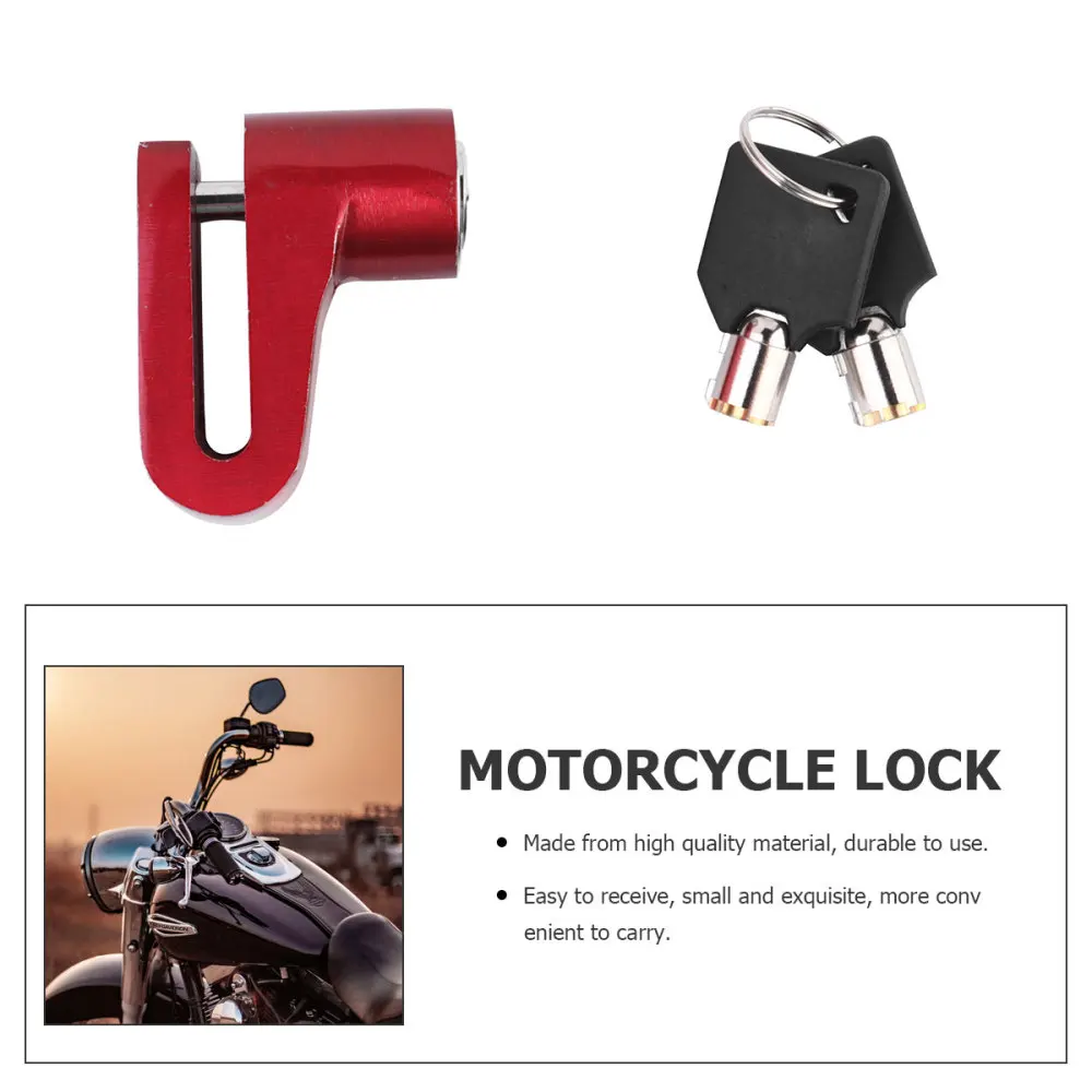 1 шт. замок для мотоцикла защита от кражи велосипедный дисковый тормозной