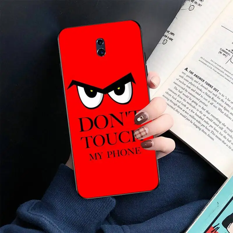 Чехол для телефона Don't touch My phone DIY чехол с рисунком Oppo A5 A9 2020 Reno2 z Renoace 3pro