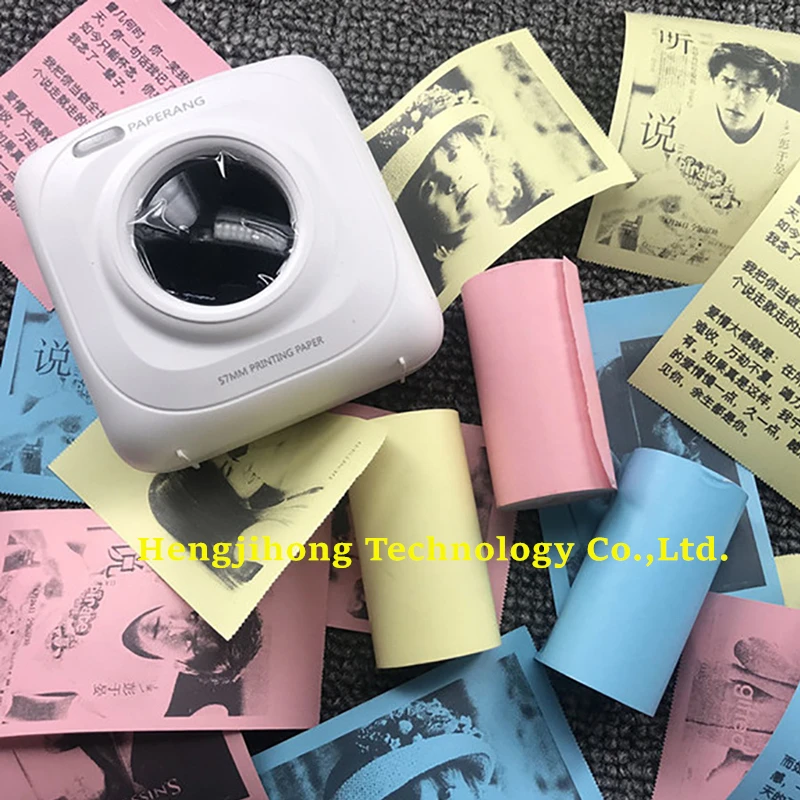 

10 рулонов бумаги для печати, прямая термобумага, фотобумага, фотобумага 57*30 мм для PeriPage A6, бумага для термопринтера ANG P1/P2