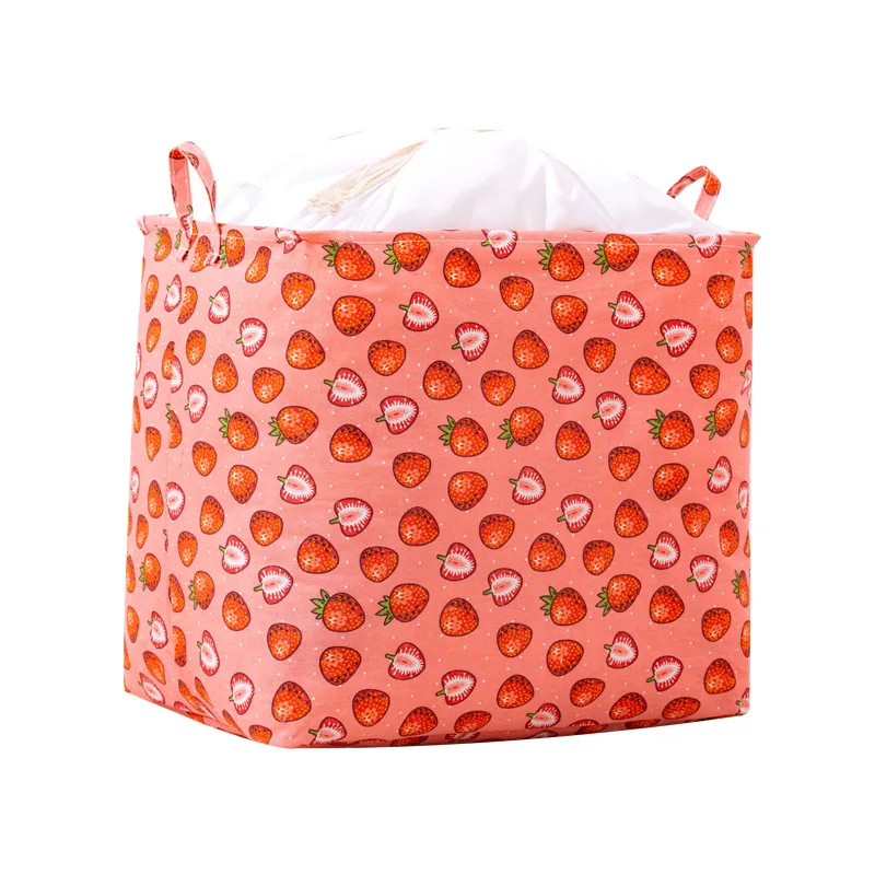 

Square Foldable Laundry Basket with Handles Storage Bag Large Capacity Clothes Kid Toy Sundries Laundry Hamper