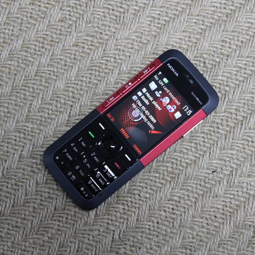 refurbished phone original unlocked nokia 5310 xpressmusic bluetooth java mp3 player support russian keyboard free global shipping