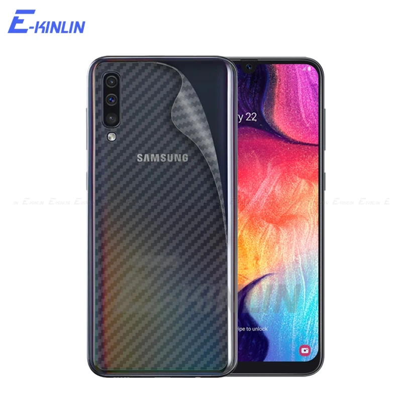 

5 шт., защитная пленка из углеродного волокна для Samsung Galaxy A20 A30 A50 A60 A70 A80 A90