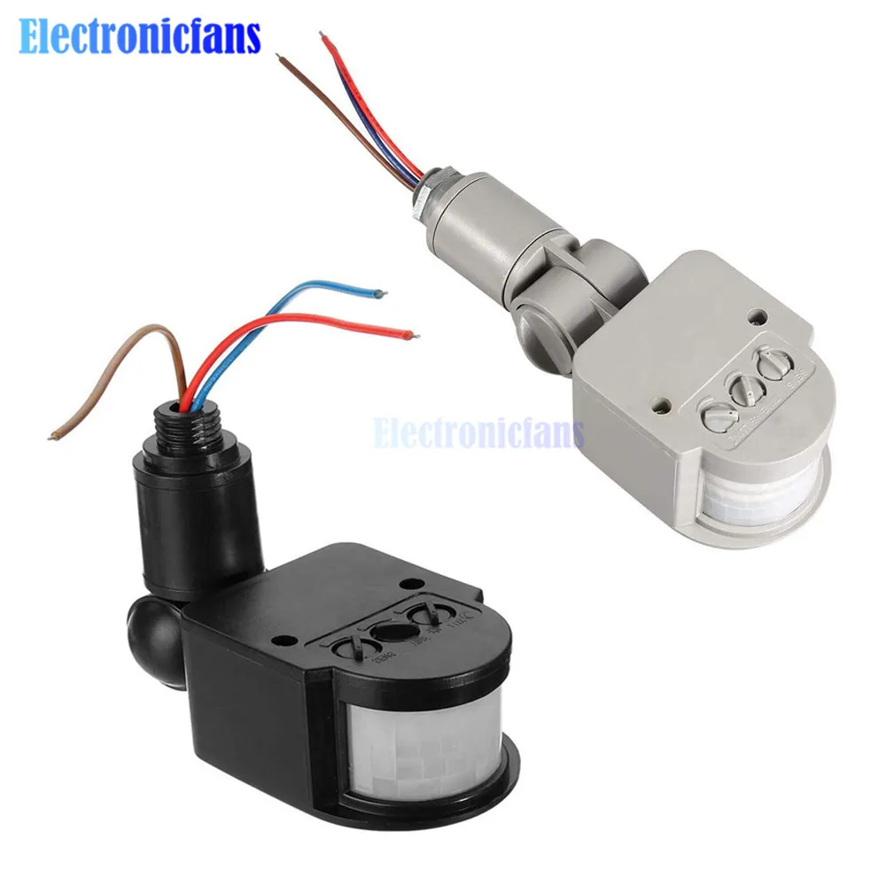 Датчик движения DC 12V автоматический инфракрасный датчик с поворотом на 180