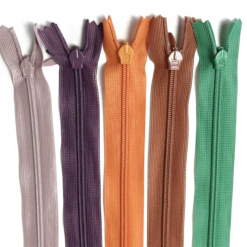 Кружевные невидимые молнии для нижнего белья сумки 60 см скрытые застежки одежды