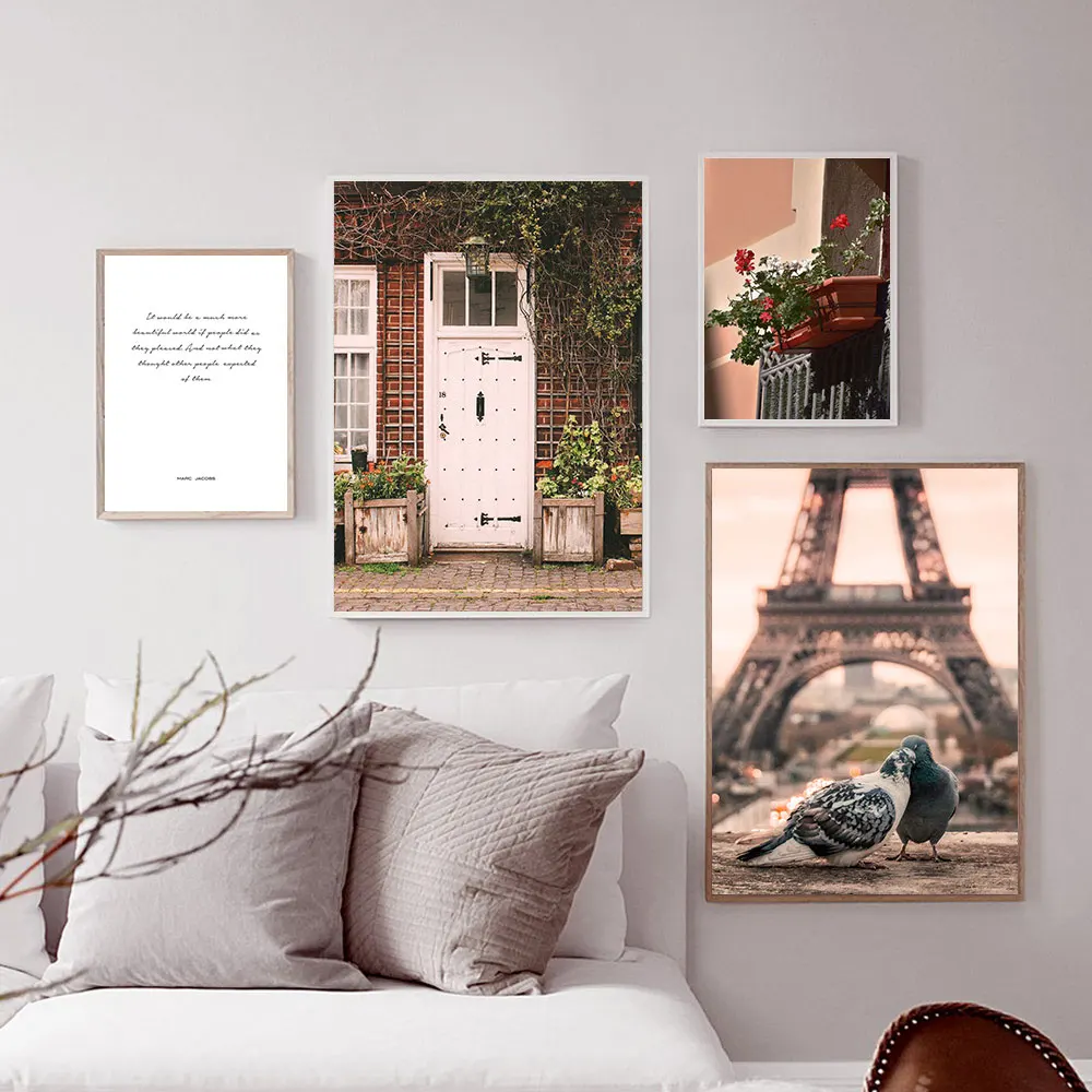 Картина на холсте с изображением розовых цветов | Дом и сад