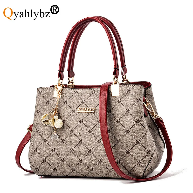 

Женская сумка-мессенджер с принтом, большой вместимости