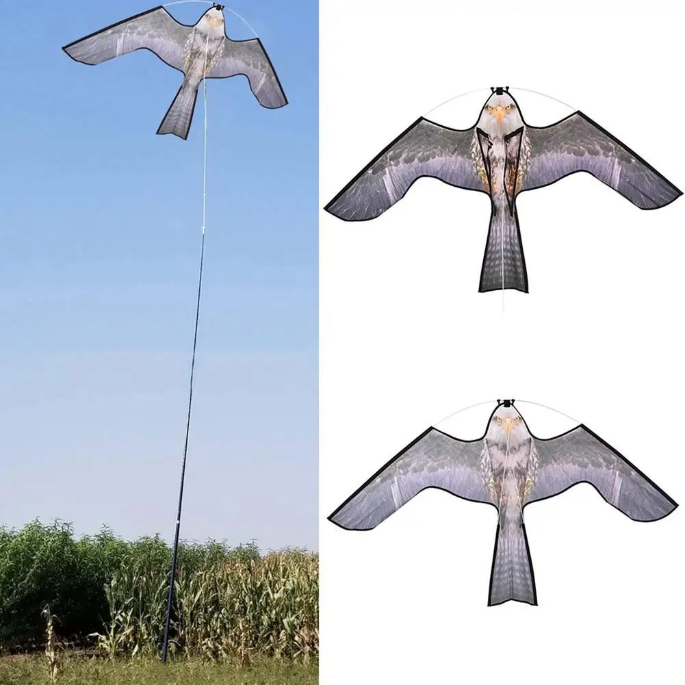

Bird Repelling Eagle Kite Bird Scarer Repeller Flying Kite Emulation Flying Drive Bird Kite For Garden Yard Farm