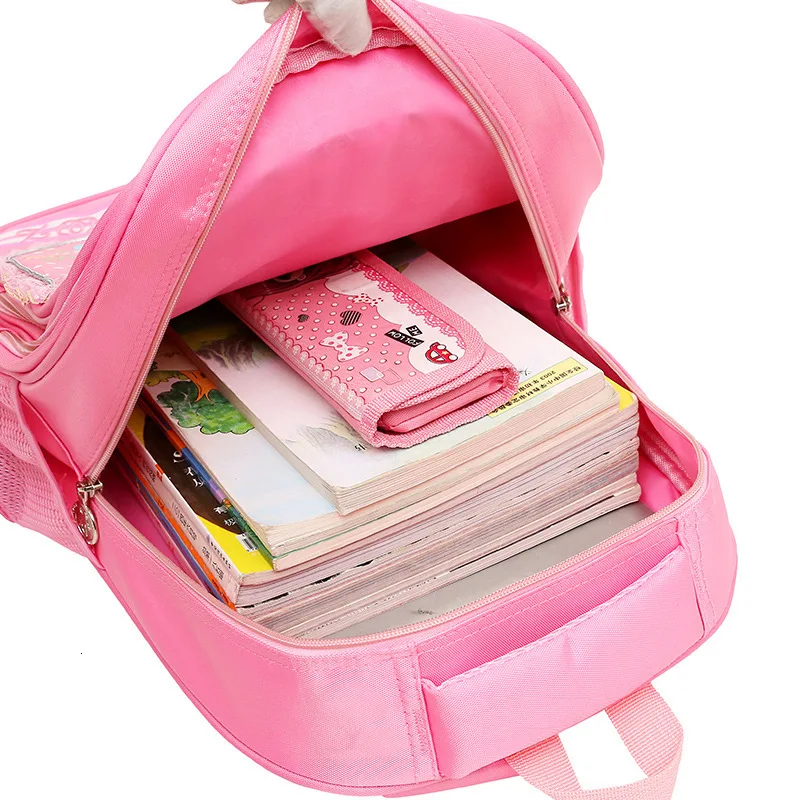 2023 Orthopedic Backpack Children Waterproof School bags Kids Book Bag primay school Backpacks for Girls mochila infantil