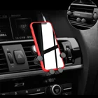 Гравитационный Автомобильный держатель для телефона с креплением на вентиляционное отверстие для Toyota Corolla RAV4 Camry Prado Avensis Yaris Hilux Prius Land Cruiser