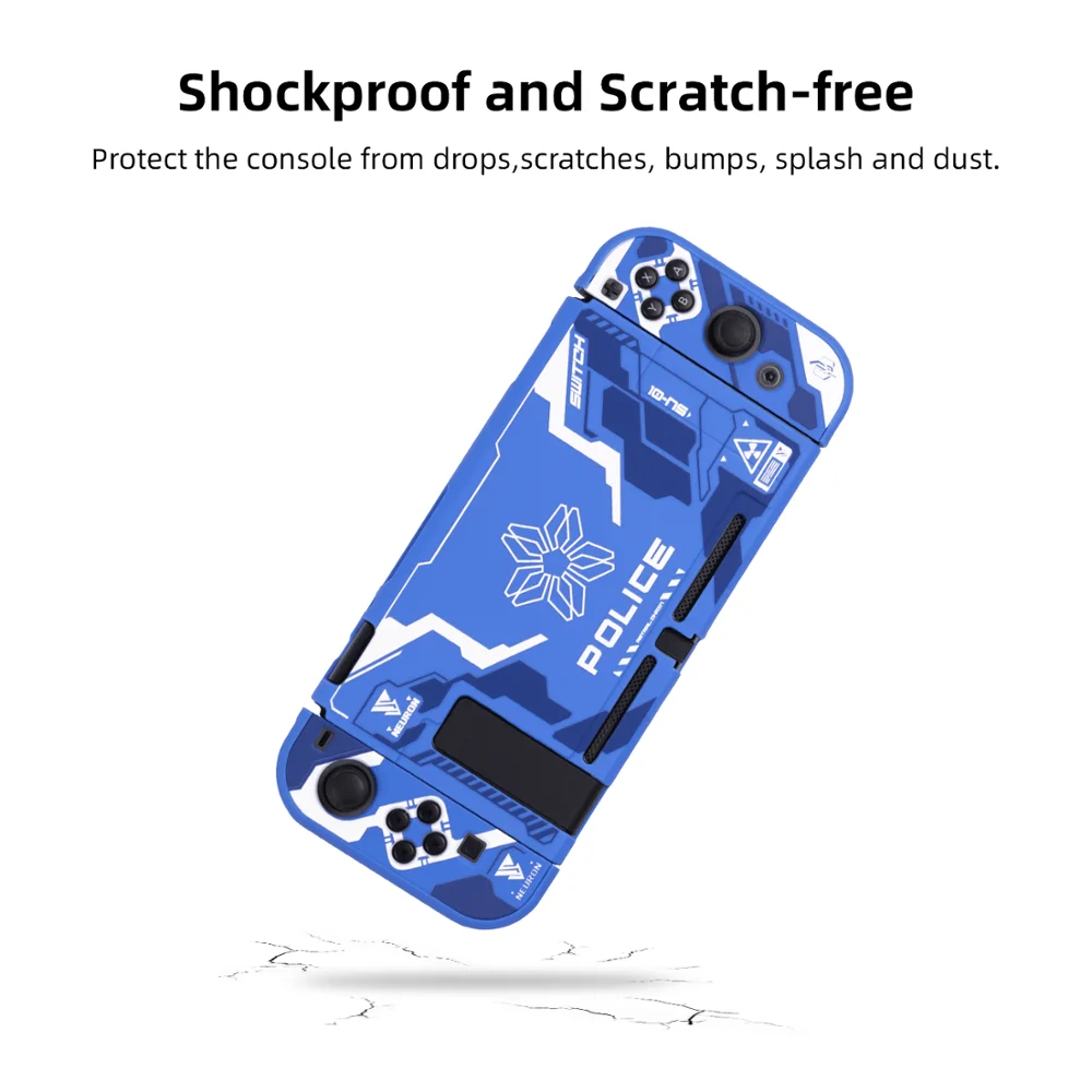 MONCON Чехол для Nintendo Switch астральная цепочка тематический дизайн синий разрез