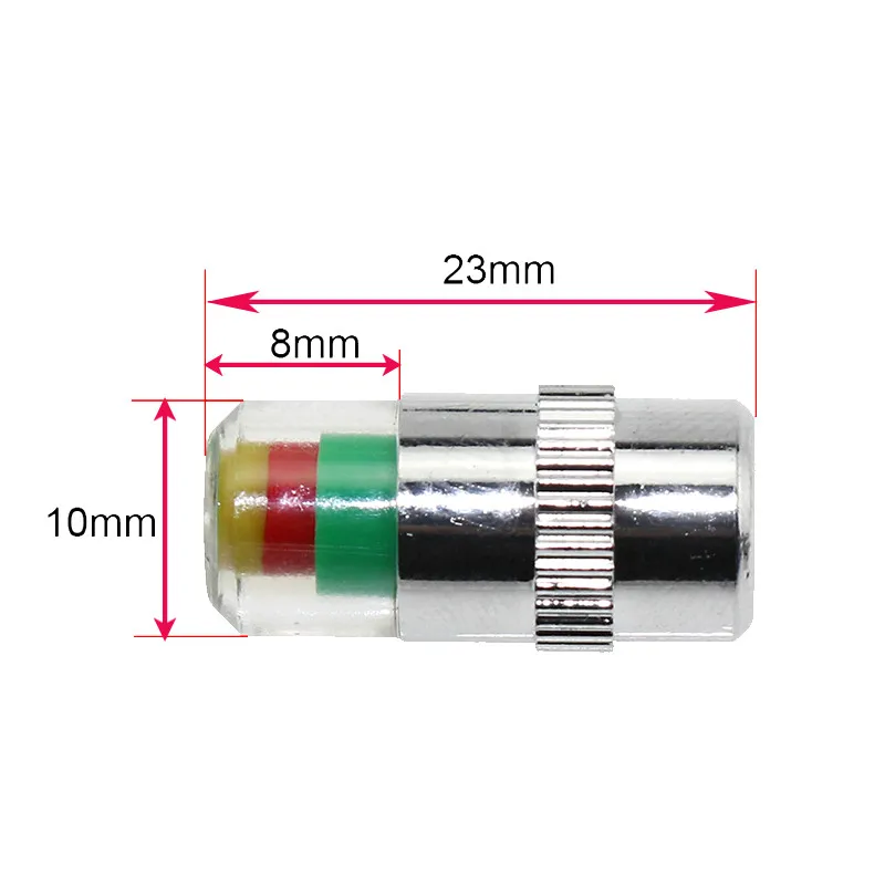 Универсальный 4 шт Air Предупреждение оповещения шин клапан Давление Сенсор