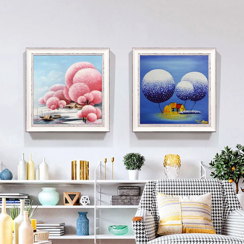 5D DIY алмазная живопись пейзаж дерево полный квадрат/круглая дрель вышивка