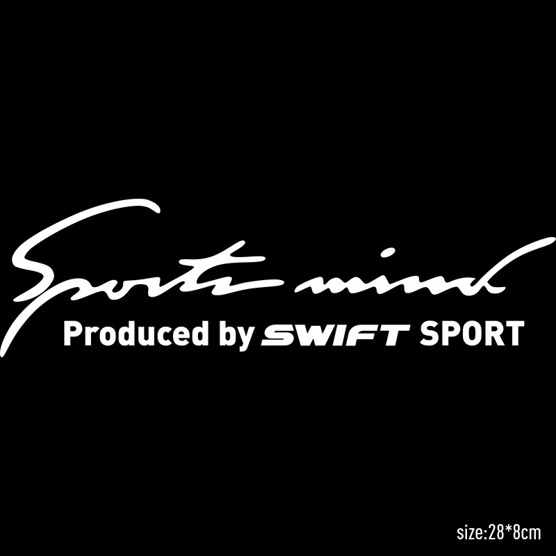 Для Suzuki Swift индивидуальные спортивные наклейки на умы автомобиль лампа брови