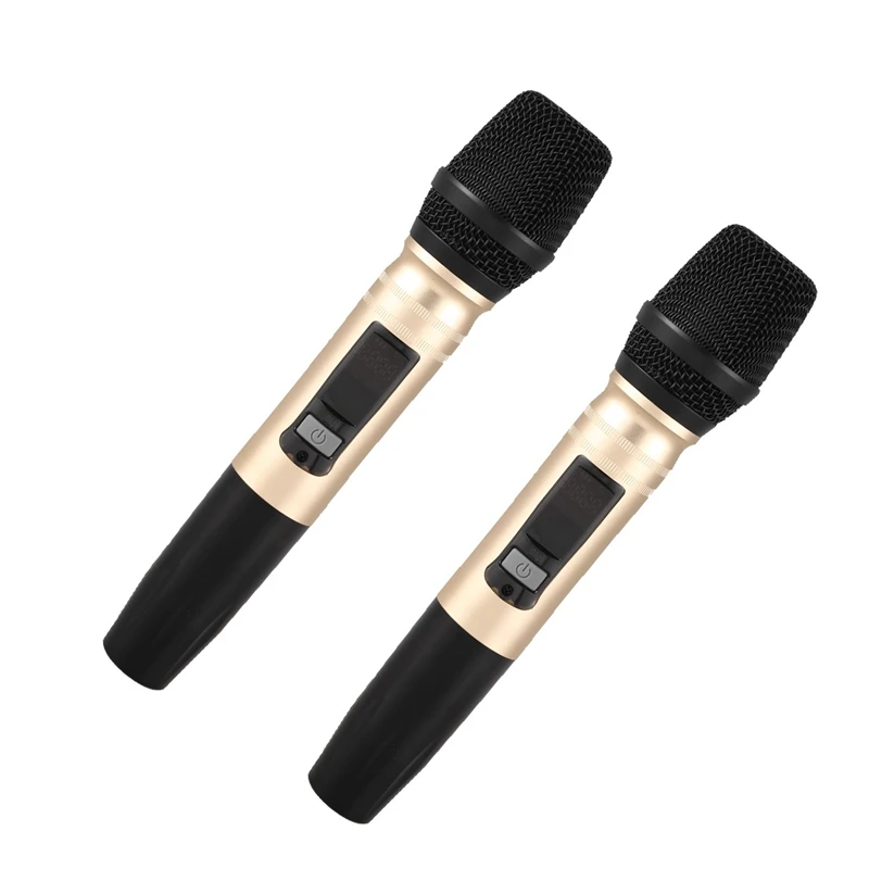 

Wireless Uhf Microphone With Portable Usb Receiver For Ktv Dj Speech Amplifier Recording