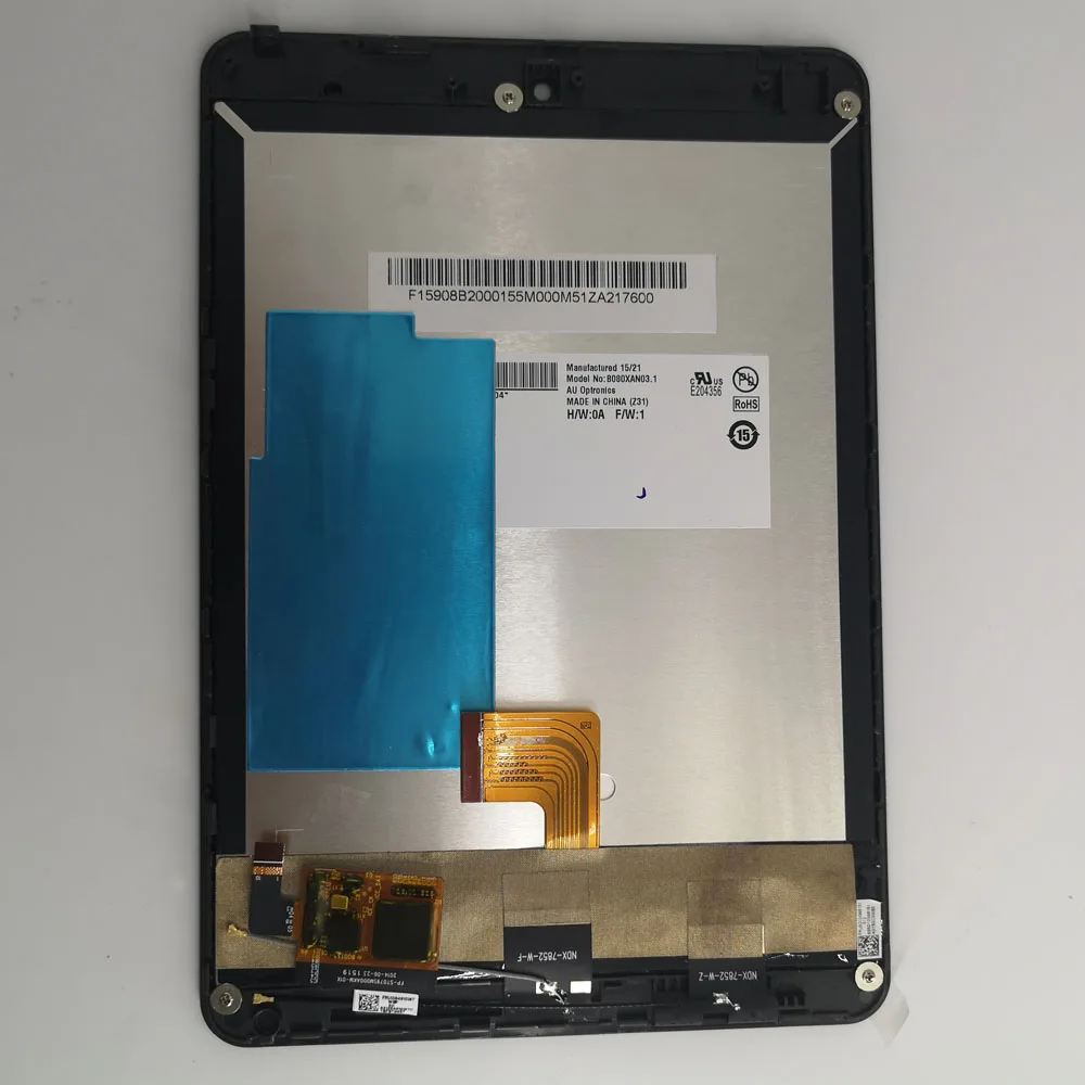 Новый ЖК дисплей 7 9 дюйма для Lenovo Miix3 830 miix 3 с сенсорной панелью дигитайзер стекло