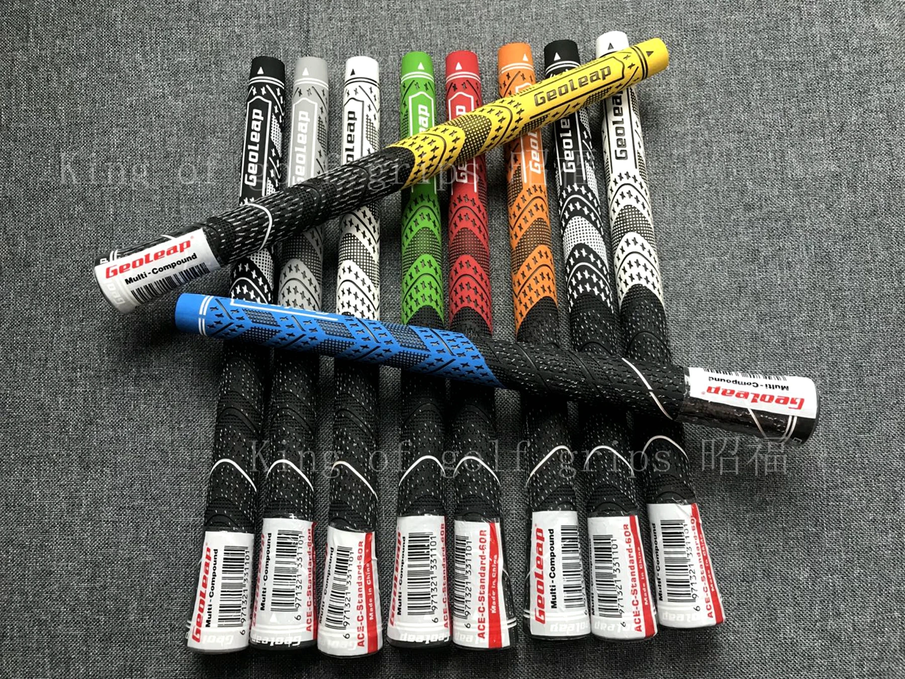 10 шт. Geoleap захват гольф-клуба резиновая хлопчатобумажная пряжа для мужчин и
