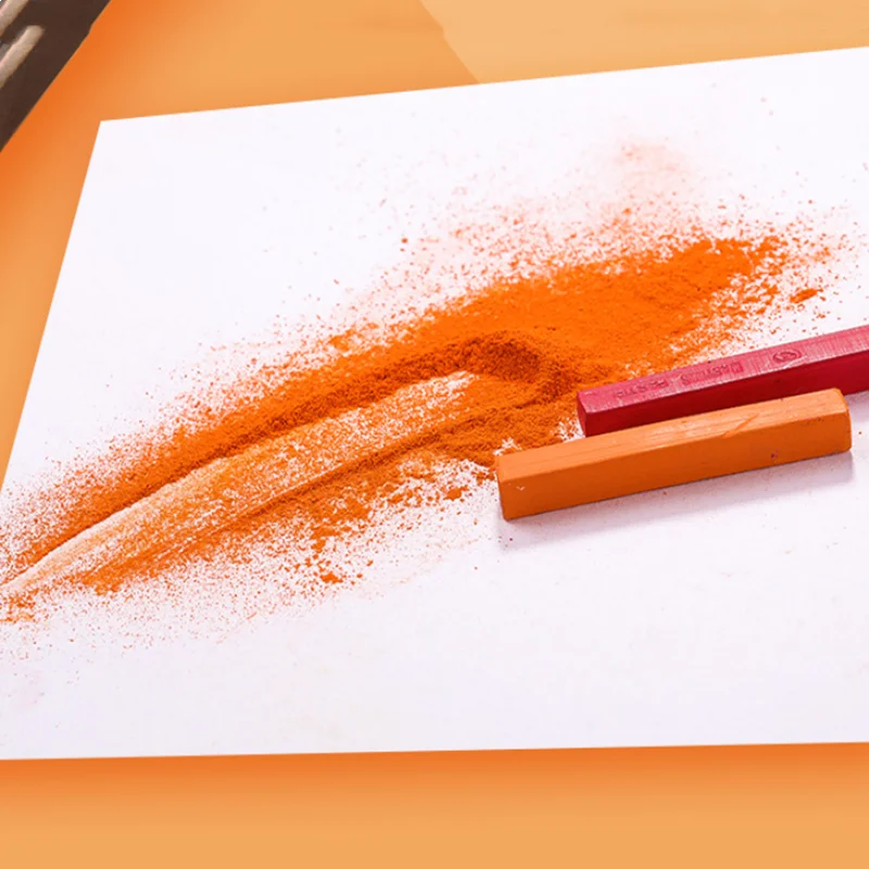 

12/24/36/48 color Marley chalk painting soft dry crayons water soluble crayons set for art painting supplies