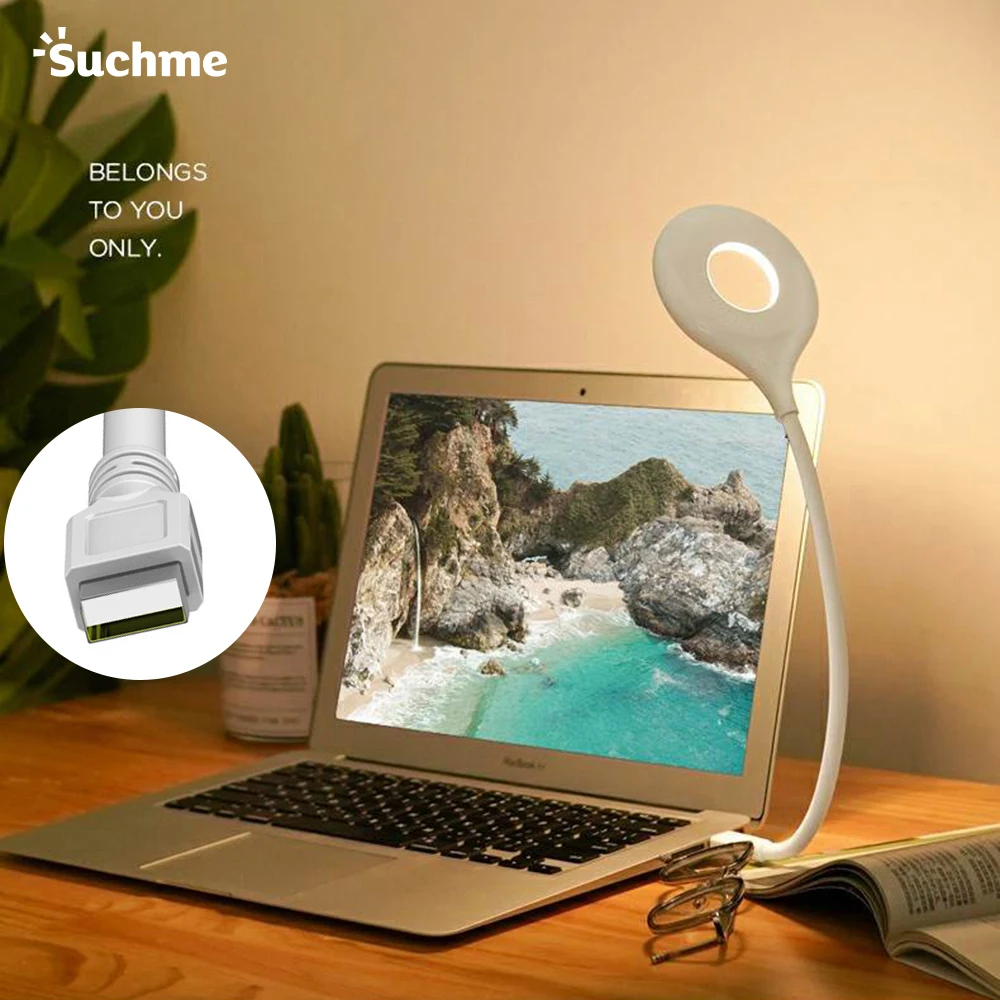 Suchme USB лампа Светодиодная настольная СВЕТОДИОДНЫЙ Светильник Настольный фонари
