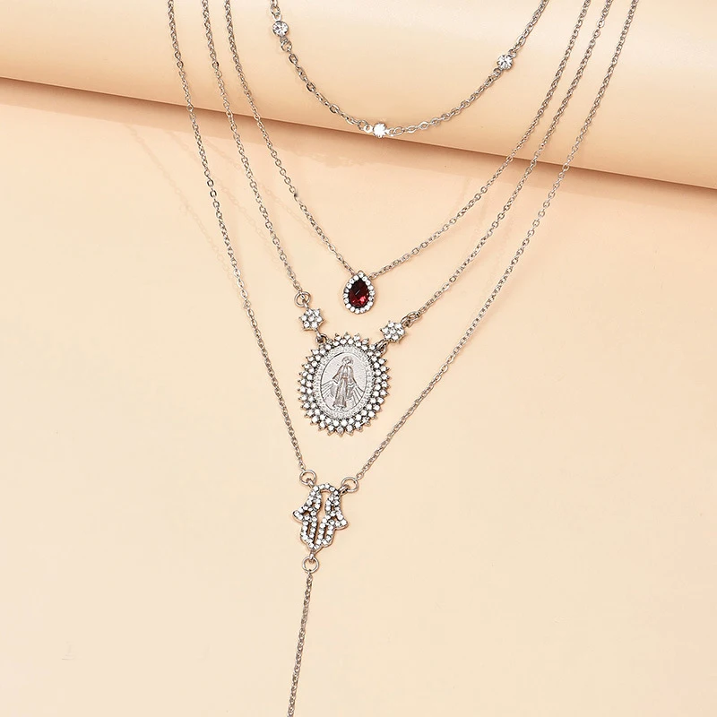 Набор женских цепочек 4 шт./компл. | Украшения и аксессуары