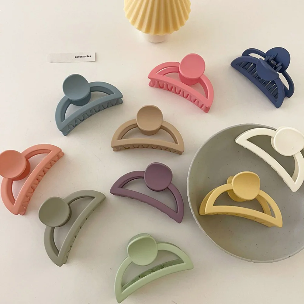 

Конфеты Цвет геометрический матовый зажим для волос заколка со стразами полукруг полые зажим для волос заколка со стразами зажимы краб заж...